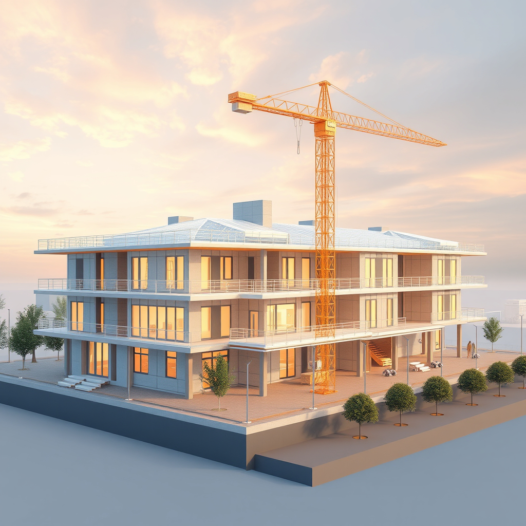 Construction model representing BIM delivery