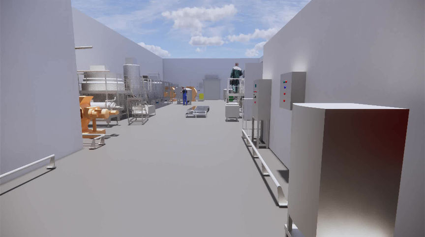 Micro Labs — BIM model flythrough