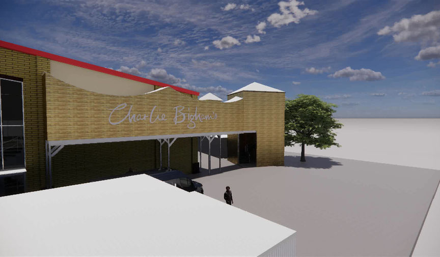 Warehouse — BIM model flythrough