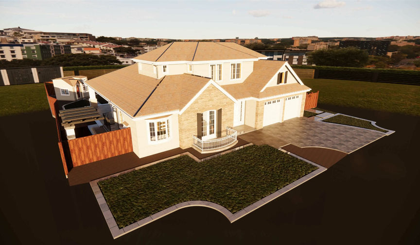 Duplex House — BIM model flythrough