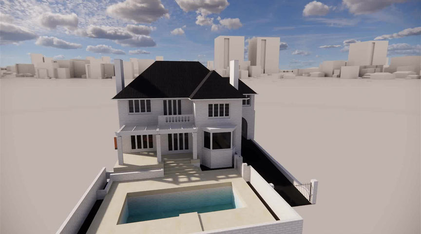 Villa — BIM model flythrough